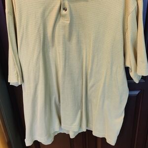 Men's Beige Polo Shirt
